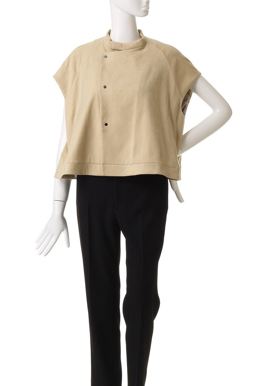 【スタニングルアー/STUNNING LURE】のrスエードAラインベスト 人気、トレンドファッション・服の通販 founy(ファニー) 　ファッション　Fashion　レディースファッション　Fashion for Women　アウター　Coat / Outerwear Collection　レディースジャケット・軽アウター　Jackets　なめらか　Smooth, Silky Texture　インナー　Innerwear　ショート　Short, Short Length　ジャケット　Jacket, Outerwear　ドレープ　Drape, Draping Fabric　ベスト　Vest, Waistcoat　メタリック　Metallic, Shiny Finish　other-2|ID: prp329100004616027 ipo3291000000036085312