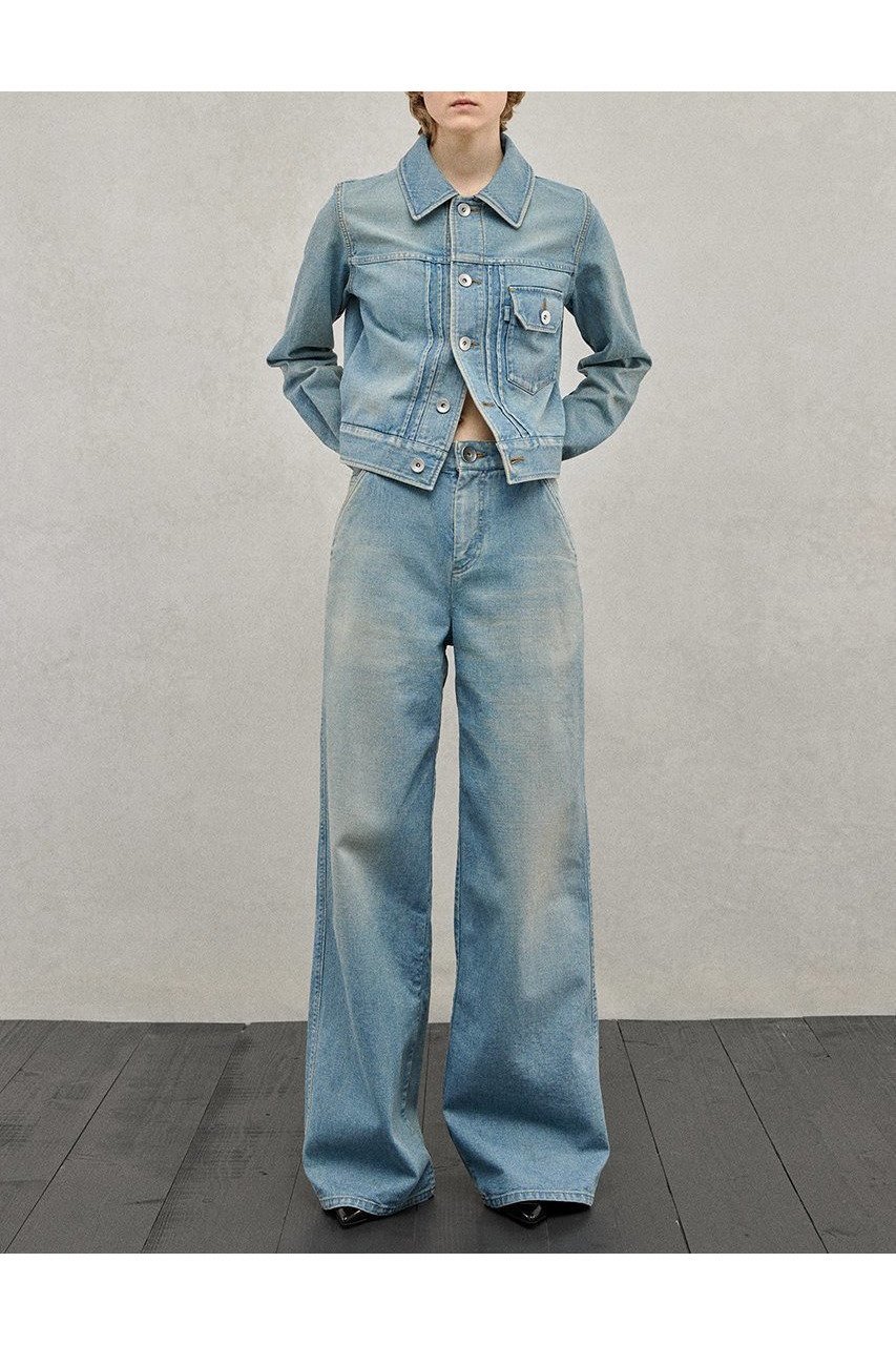 【ザ リラクス/THE RERACS】のタイトフィットショートJEANジャケット 人気、トレンドファッション・服の通販 founy(ファニー) 　ファッション　Fashion　レディースファッション　Fashion for Women　アウター　Coat / Outerwear Collection　レディースジャケット・軽アウター　Jackets　2025年　2025　2025-2026秋冬・A/W　Autumn/Winter 2025–26 AW25–26　ショート　Short, Short Length　シルバー　Silver, Metallic Silver　ジャケット　Jacket, Outerwear　トレンド　Trend, Trending Now　フェミニン　Feminine, Girly　フラップ　Flap, Flap Pocket　ボトム　Bottoms, Lower Wear　ポケット　Pocket, Pocket Detail　A/W・秋冬　Autumn/Winter　other-8|ID: prp329100004616034 ipo3291000000033060543
