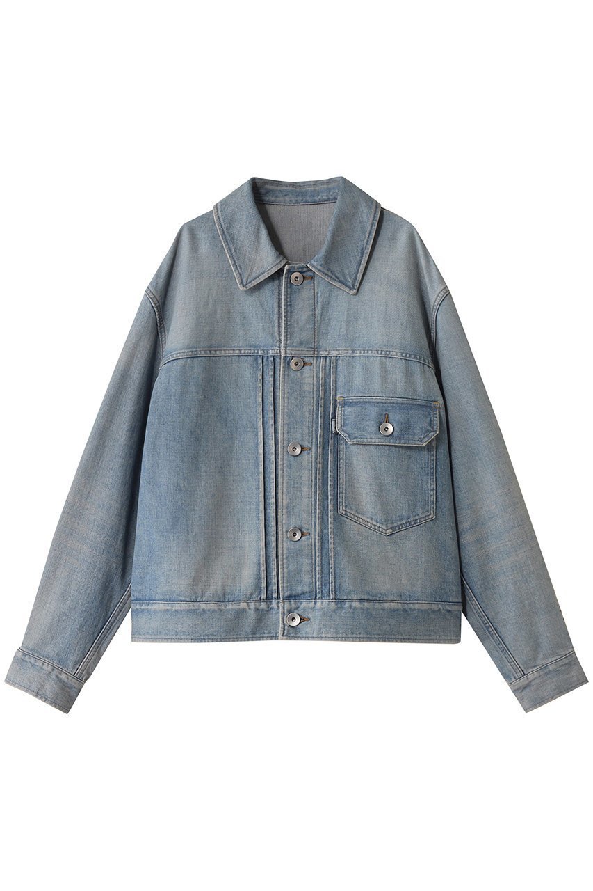 【ザ リラクス/THE RERACS】のJEAN ジャケット インテリア・キッズ・メンズ・レディースファッション・服の通販 founy(ファニー) 　ファッション　Fashion　レディースファッション　Fashion for Women　アウター　Coat / Outerwear Collection　レディースジャケット・軽アウター　Jackets　2025年　2025　2025-2026秋冬・A/W　Autumn/Winter 2025–26 AW25–26　ジャケット　Jacket, Outerwear　スラックス　Slacks, Dress Pants　デニム　Denim, Jeans Material　ポケット　Pocket, Pocket Detail　モダン　Modern, Contemporary　定番　Standard, Basic Item　A/W・秋冬　Autumn/Winter　ブリーチライトブルー|ID: prp329100004616037 ipo3291000000033060548