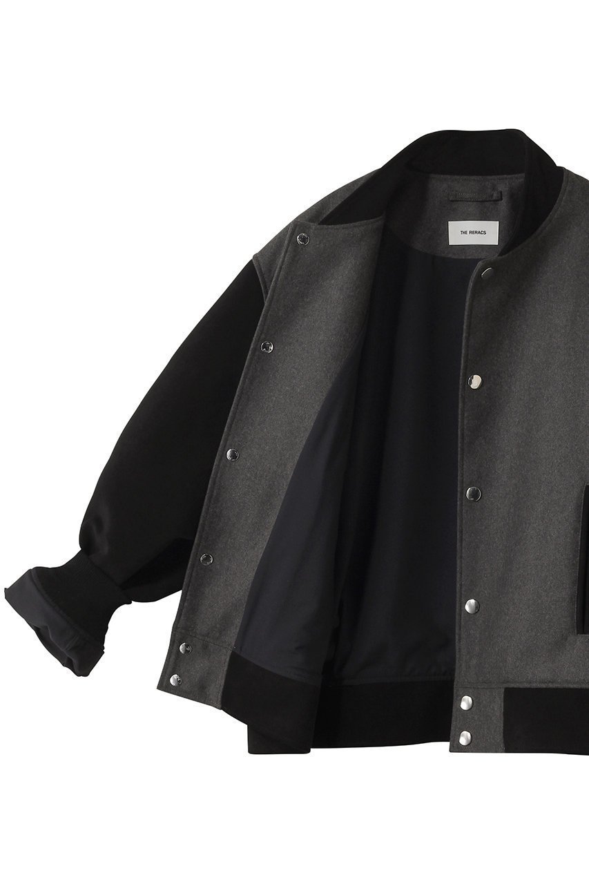 【ザ リラクス/THE RERACS】のアワードジャケット 人気、トレンドファッション・服の通販 founy(ファニー) 　ファッション　Fashion　レディースファッション　Fashion for Women　アウター　Coat / Outerwear Collection　レディースジャケット・軽アウター　Jackets　ブルゾンジャケット・スポーティアウター　Blouson Jackets　2025年　2025　2025-2026秋冬・A/W　Autumn/Winter 2025–26 AW25–26　ジャケット　Jacket, Outerwear　フェミニン　Feminine, Girly　フォルム　Silhouette, Form　ブルゾン　Blouson, Bomber Jacket　エレガント 上品　Elegant　A/W・秋冬　Autumn/Winter　other-6|ID: prp329100004616038 ipo3291000000033060571