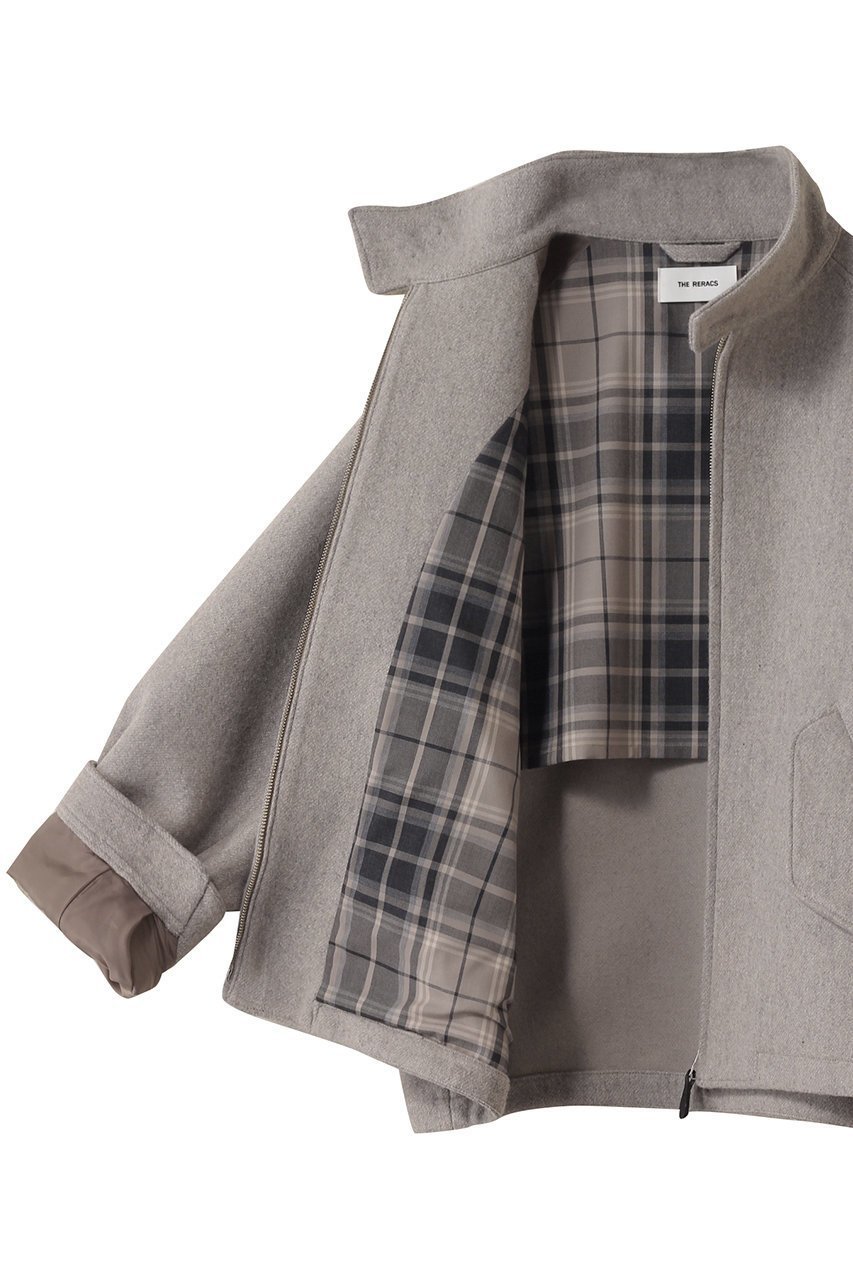 【ザ リラクス/THE RERACS】のハリントンジャケット 人気、トレンドファッション・服の通販 founy(ファニー) 　ファッション　Fashion　レディースファッション　Fashion for Women　アウター　Coat / Outerwear Collection　レディースジャケット・軽アウター　Jackets　2025年　2025　2025-2026秋冬・A/W　Autumn/Winter 2025–26 AW25–26　クラシカル　Classical, Vintage-Inspired　ジャケット　Jacket, Outerwear　ポケット　Pocket, Pocket Detail　定番　Standard, Basic Item　A/W・秋冬　Autumn/Winter　other-6|ID: prp329100004616039 ipo3291000000033060585