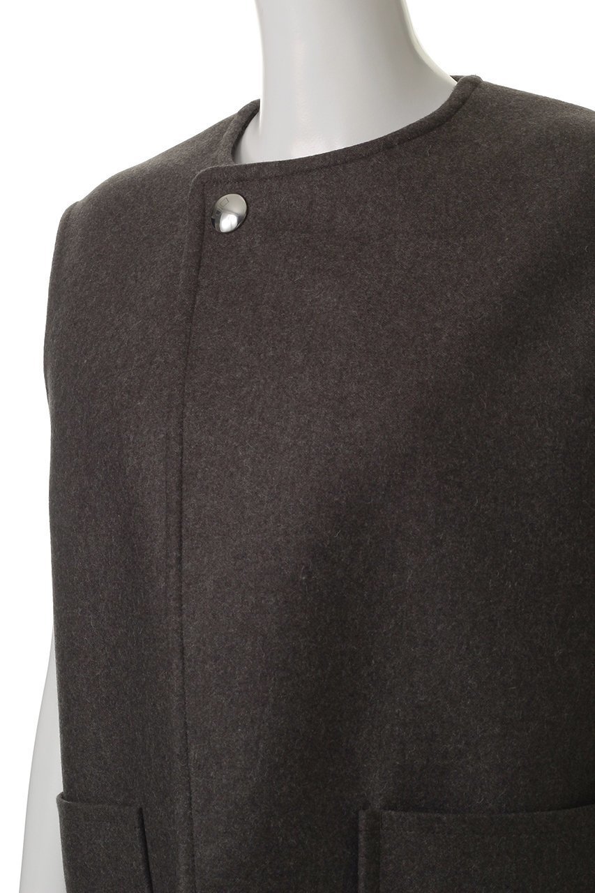 【ザ リラクス/THE RERACS】のジャーキンベスト 人気、トレンドファッション・服の通販 founy(ファニー) 　ファッション　Fashion　レディースファッション　Fashion for Women　アウター　Coat / Outerwear Collection　レディースジャケット・軽アウター　Jackets　2025年　2025　2025-2026秋冬・A/W　Autumn/Winter 2025–26 AW25–26　カットソー　Cut and Sewn Top　シルバー　Silver, Metallic Silver　ジャケット　Jacket, Outerwear　ドット　Polka Dot, Dot Pattern　ベスト　Vest, Waistcoat　ポケット　Pocket, Pocket Detail　モダン　Modern, Contemporary　A/W・秋冬　Autumn/Winter　other-5|ID: prp329100004616040 ipo3291000000033060598