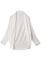 【プレインピープル/PLAIN PEOPLE】の強撚ハイゲージ天竺モモンガカーディガン 人気、トレンドファッション・服の通販 founy(ファニー) ファッション Fashion レディースファッション Fashion for Women トップス・カットソー Cut & Sew Tops ニット Knit Tops & Sweaters カーディガン・羽織り Layered Style Cardigans 2025年 2025 2025-2026秋冬・A/W Autumn/Winter 2025–26 AW25–26 カーディガン Cardigan, Knitwear コンパクト Compact, Small Size シンプル Simple, Minimal A/W・秋冬 Autumn/Winter |ID:prp329100004616042