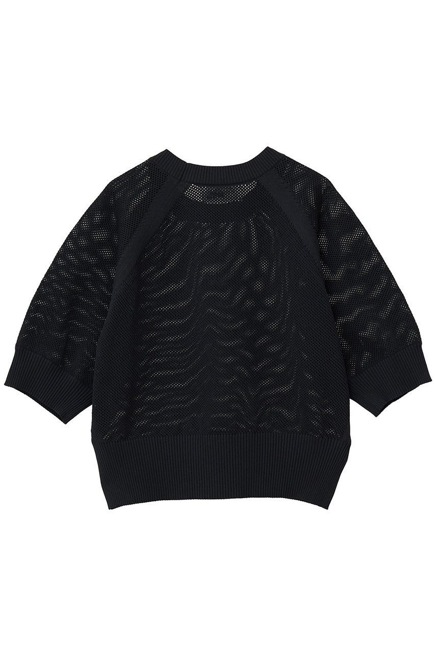 【マルティニーク/martinique】の【l heritage martinique】メッシュラグランプルオーバー 人気、トレンドファッション・服の通販 founy(ファニー) 　ファッション　Fashion　レディースファッション　Fashion for Women　トップス・カットソー　Cut & Sew Tops　ニット　Knit Tops & Sweaters　カジュアルプルオーバー・ニットトップス　Pullovers & Knit Tops / Casual Pullovers　2025年　2025　2025-2026秋冬・A/W　Autumn/Winter 2025–26 AW25–26　おすすめ　Recommended / Our Picks　インナー　Innerwear　ペンシル　Pencil, Pencil Skirt　ボトム　Bottoms, Lower Wear　メッシュ　Mesh, Net Fabric　モダン　Modern, Contemporary　ラップ　Wrap, Wrap Design　レオパード　Leopard, Animal Print　A/W・秋冬　Autumn/Winter　other-2|ID: prp329100004616043 ipo3291000000033060619