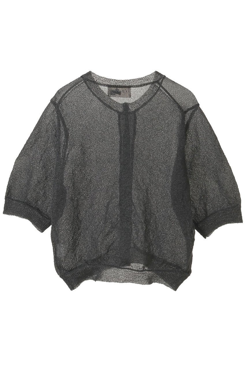 【マルティニーク/martinique】の【l heritage martinique】シアー5分袖カーディガン 人気、トレンドファッション・服の通販 founy(ファニー) 　ファッション　Fashion　レディースファッション　Fashion for Women　トップス・カットソー　Cut & Sew Tops　ニット　Knit Tops & Sweaters　カーディガン・羽織り　Layered Style Cardigans　おすすめ　Recommended / Our Picks　イタリア　Italy　カーディガン　Cardigan, Knitwear　シアー　Sheer, See-Through　レオパード　Leopard, Animal Print　エレガント 上品　Elegant　人気　Popular, Best Seller　再入荷　Restock / Back in Stock　other-2|ID: prp329100004616044 ipo3291000000035346556