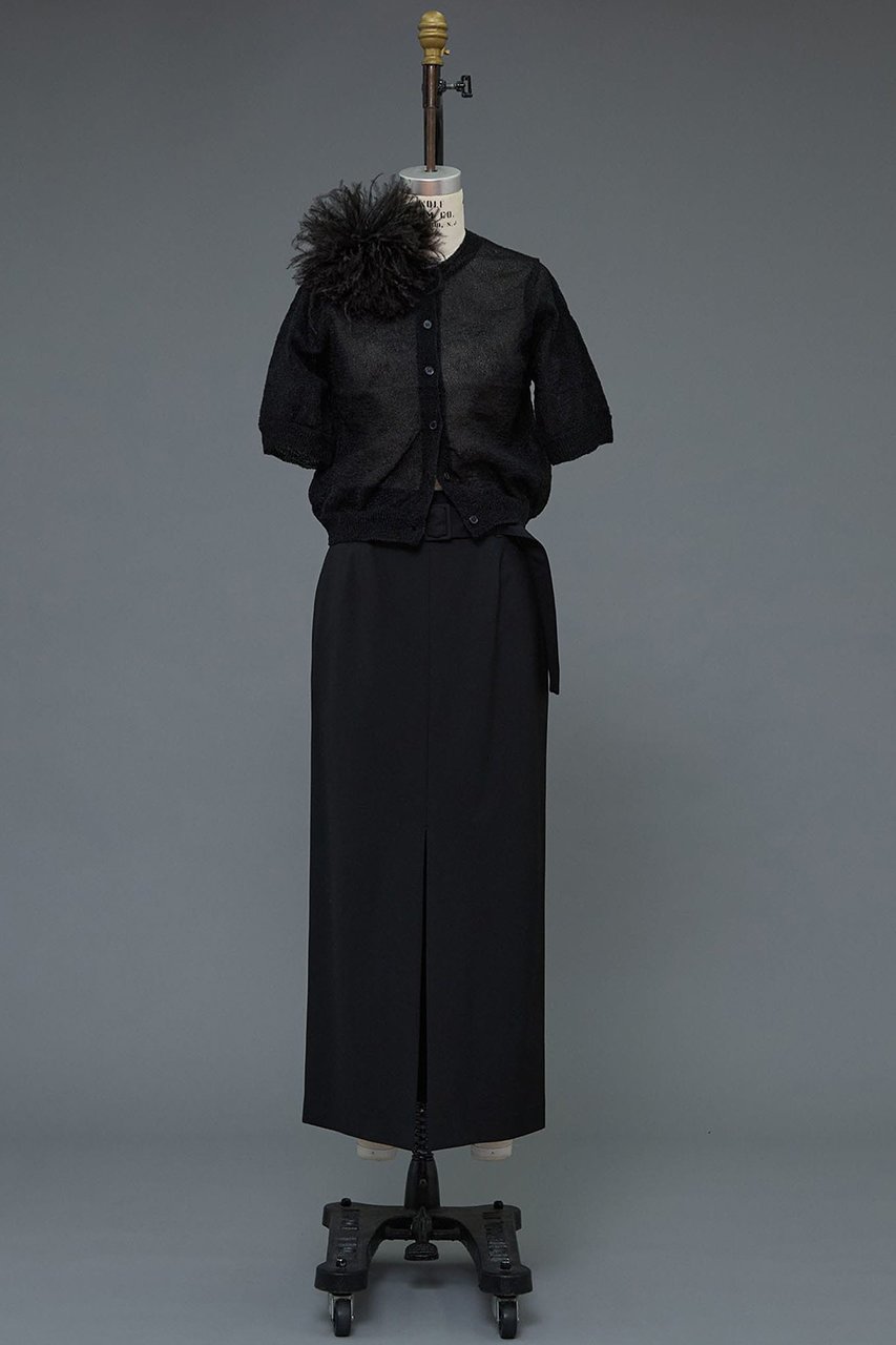 【マルティニーク/martinique】の【l heritage martinique】シアー5分袖カーディガン 人気、トレンドファッション・服の通販 founy(ファニー) 　ファッション　Fashion　レディースファッション　Fashion for Women　トップス・カットソー　Cut & Sew Tops　ニット　Knit Tops & Sweaters　カーディガン・羽織り　Layered Style Cardigans　おすすめ　Recommended / Our Picks　イタリア　Italy　カーディガン　Cardigan, Knitwear　シアー　Sheer, See-Through　レオパード　Leopard, Animal Print　エレガント 上品　Elegant　人気　Popular, Best Seller　再入荷　Restock / Back in Stock　other-6|ID: prp329100004616044 ipo3291000000035346566