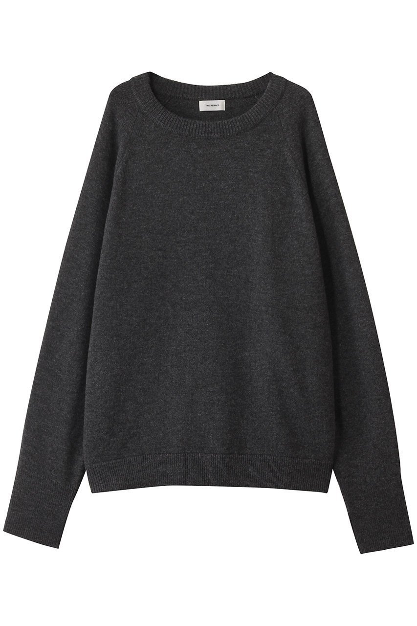【ザ リラクス/THE RERACS / MEN】の【MEN】ラグランクルーネックニットプルオーバー インテリア・キッズ・メンズ・レディースファッション・服の通販 founy(ファニー) 　ファッション　Fashion　メンズファッション　Fashion for Men　トップス・カットソー　Cut & Sew Tops　ニット・セーター / 定番トップス　Knit Tops & Sweaters　2025年　2025　2025-2026秋冬・A/W　Autumn/Winter 2025–26 AW25–26　シンプル　Simple, Minimal　スラックス　Slacks, Dress Pants　スリーブ　Sleeve, Long Sleeve / Short Sleeve　センター　Center, Center Line　デニム　Denim, Jeans Material　パターン　Pattern, Design Print　リラックス　Relax, Relaxed Fit　A/W・秋冬　Autumn/Winter　トップグレー|ID: prp329100004616049 ipo3291000000033060686