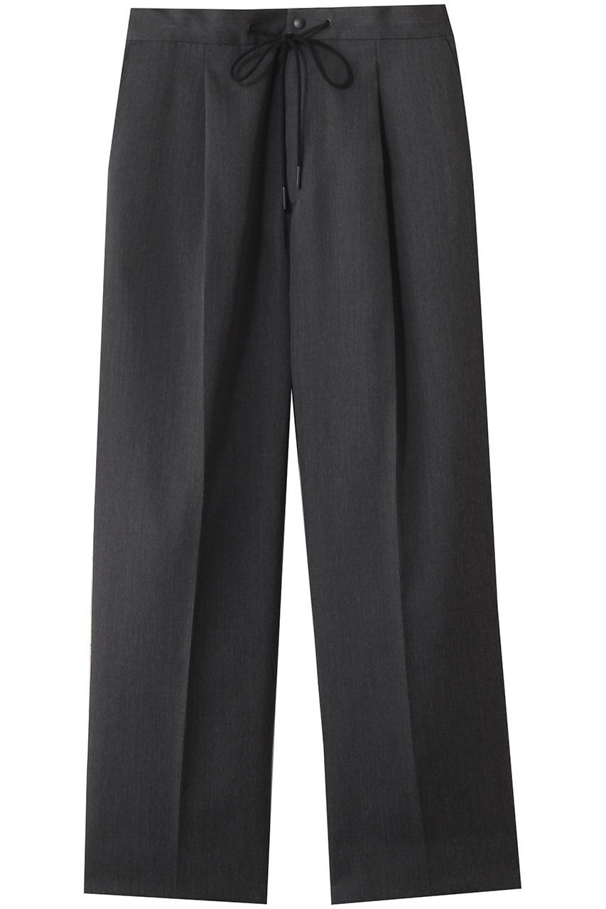 【ザ リラクス/THE RERACS / MEN】の【MEN】ワイドイージースラックス インテリア・キッズ・メンズ・レディースファッション・服の通販 founy(ファニー) 　ファッション　Fashion　メンズファッション　Fashion for Men　ボトムス　Bottoms　2025年　2025　2025-2026秋冬・A/W　Autumn/Winter 2025–26 AW25–26　ストレート　Straight, Straight Cut　スラックス　Slacks, Dress Pants　センター　Center, Center Line　フォルム　Silhouette, Form　ボトム　Bottoms, Lower Wear　ワイド　Wide, Wide Fit　定番　Standard, Basic Item　A/W・秋冬　Autumn/Winter　トップグレー|ID: prp329100004616054 ipo3291000000033060744