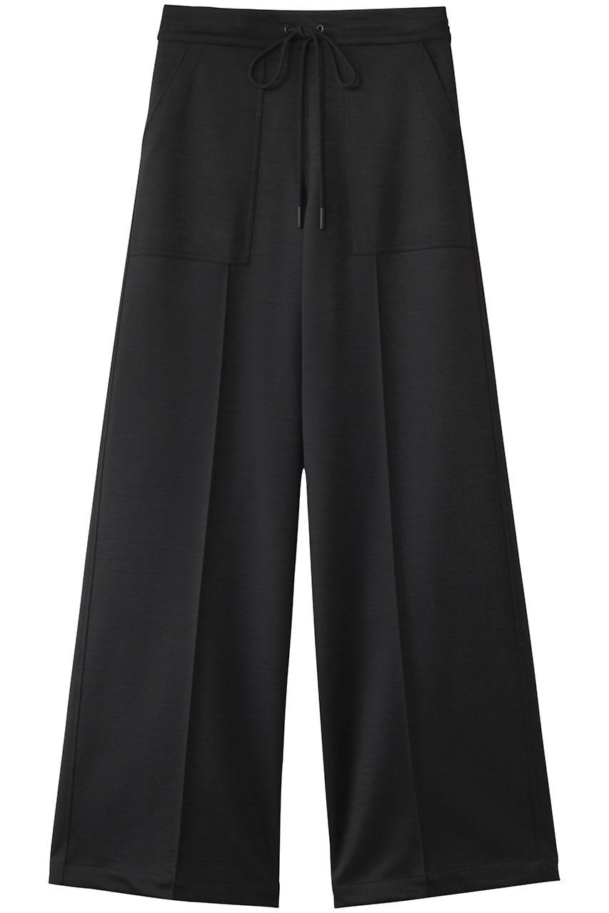 【ザ リラクス/THE RERACS】のトラックパンツ インテリア・キッズ・メンズ・レディースファッション・服の通販 founy(ファニー) 　ファッション　Fashion　レディースファッション　Fashion for Women　パンツ　Pants & Trousers　リラックス　Relax, Relaxed Fit　エレガント 上品　Elegant　ブラック|ID: prp329100004616055 ipo3291000000036150996