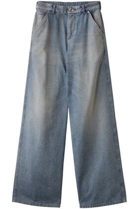 【ザ リラクス/THE RERACS】 ワイドバレルデニムパンツ人気、トレンドファッション・服の通販 founy(ファニー) ファッション Fashion レディースファッション Fashion for Women パンツ Pants & Trousers デニムパンツ・ジーンズ・美脚デニム Denim Jeans & Pants 2025年 2025 2025-2026秋冬・A/W Autumn/Winter 2025–26 AW25–26 カットソー Cut and Sewn Top シンプル Simple, Minimal タートルネック Turtleneck, High Neck デニム Denim, Jeans Material ブリーチ Bleach, Washed Finish ワイド Wide, Wide Fit A/W・秋冬 Autumn/Winter |ID:prp329100004616056