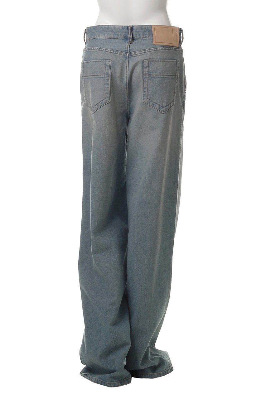【ザ リラクス/THE RERACS】のワイドバレルデニムパンツ 人気、トレンドファッション・服の通販 founy(ファニー) 　ファッション　Fashion　レディースファッション　Fashion for Women　パンツ　Pants & Trousers　デニムパンツ・ジーンズ・美脚デニム　Denim Jeans & Pants　2025年　2025　2025-2026秋冬・A/W　Autumn/Winter 2025–26 AW25–26　カットソー　Cut and Sewn Top　シンプル　Simple, Minimal　タートルネック　Turtleneck, High Neck　デニム　Denim, Jeans Material　ブリーチ　Bleach, Washed Finish　ワイド　Wide, Wide Fit　A/W・秋冬　Autumn/Winter　other-4|ID: prp329100004616056 ipo3291000000033060770