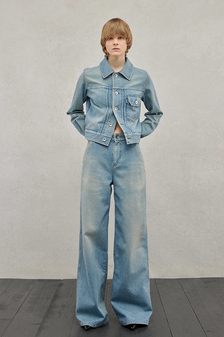【ザ リラクス/THE RERACS】のワイドバレルデニムパンツ 人気、トレンドファッション・服の通販 founy(ファニー) 　ファッション　Fashion　レディースファッション　Fashion for Women　パンツ　Pants & Trousers　デニムパンツ・ジーンズ・美脚デニム　Denim Jeans & Pants　2025年　2025　2025-2026秋冬・A/W　Autumn/Winter 2025–26 AW25–26　カットソー　Cut and Sewn Top　シンプル　Simple, Minimal　タートルネック　Turtleneck, High Neck　デニム　Denim, Jeans Material　ブリーチ　Bleach, Washed Finish　ワイド　Wide, Wide Fit　A/W・秋冬　Autumn/Winter　other-6|ID: prp329100004616056 ipo3291000000033060772