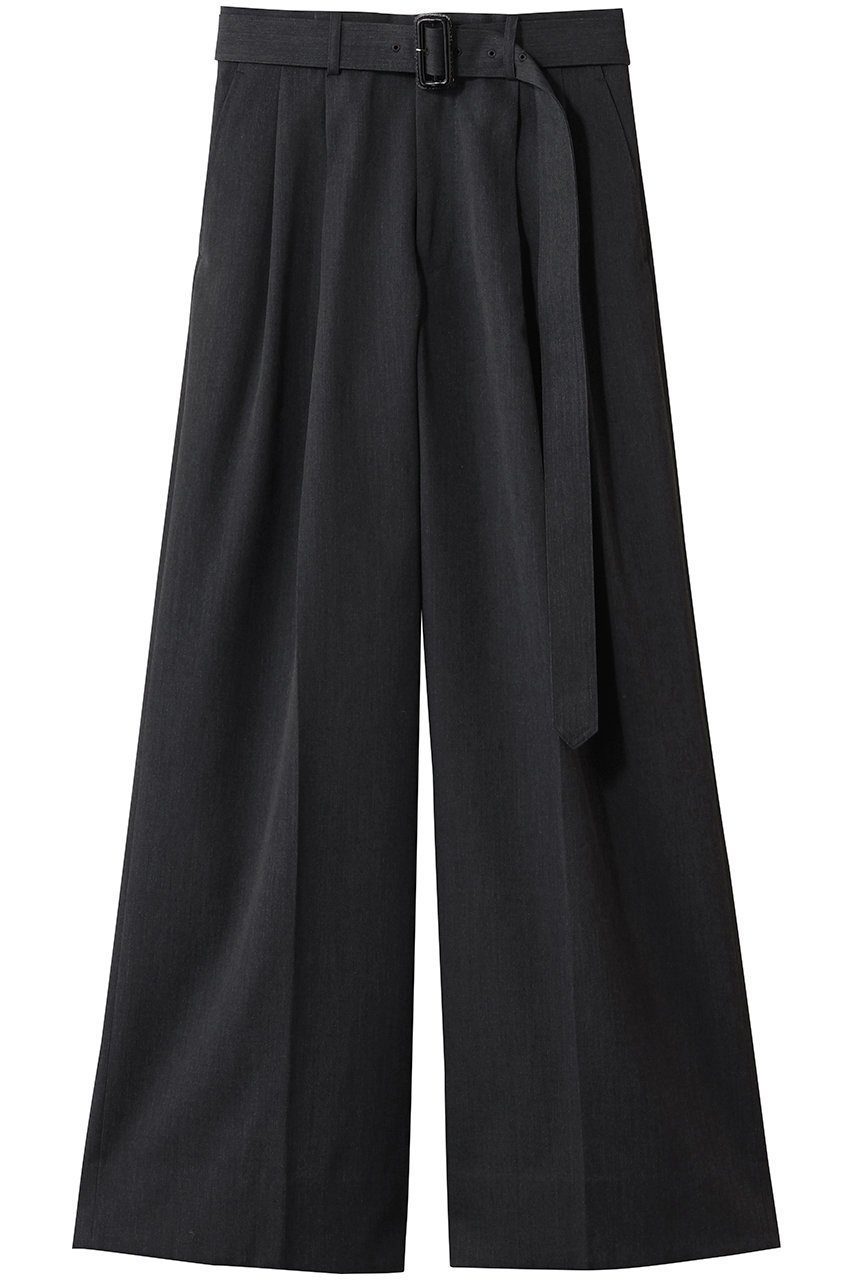 【ザ リラクス/THE RERACS】の2タックベルテッドパンツ インテリア・キッズ・メンズ・レディースファッション・服の通販 founy(ファニー) 　ファッション　Fashion　レディースファッション　Fashion for Women　パンツ　Pants & Trousers　2026年　2026　エレガント 上品　Elegant　オケージョン　Occasion Wear　ストレート　Straight, Straight Cut　センター　Center, Center Line　リラックス　Relax, Relaxed Fit　夏　Summer　春　Spring　S/S・春夏　SS, Spring/Summer, Warm Season　トップグレー|ID: prp329100004616060 ipo3291000000035334797