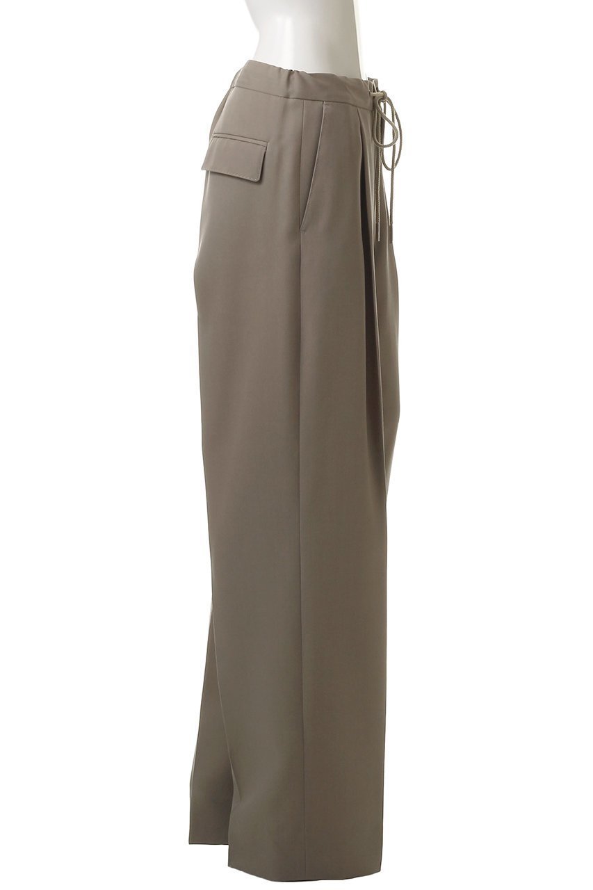 【ザ リラクス/THE RERACS】のイージーワイドスラックス 人気、トレンドファッション・服の通販 founy(ファニー) 　ファッション　Fashion　レディースファッション　Fashion for Women　パンツ　Pants & Trousers　ストレート　Straight, Straight Cut　スピンドル　Spindle, Drawcord　スラックス　Slacks, Dress Pants　ワイド　Wide, Wide Fit　エレガント 上品　Elegant　other-3|ID: prp329100004616062 ipo3291000000035435268