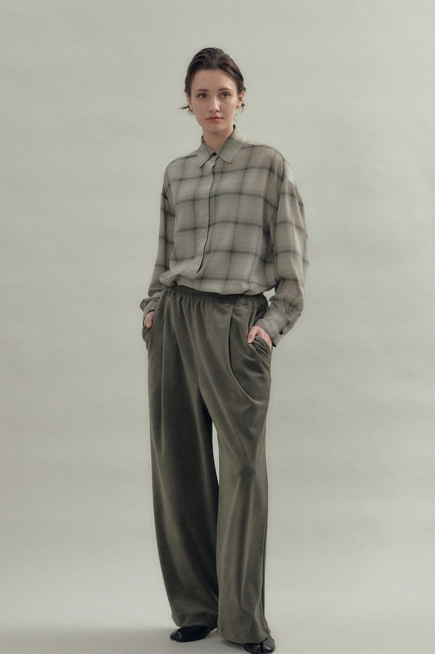 【フローレント/FLORENT】のベロア ワイド パンツ 人気、トレンドファッション・服の通販 founy(ファニー) 　ファッション　Fashion　レディースファッション　Fashion for Women　パンツ　Pants & Trousers　2025年　2025　2025-2026秋冬・A/W　Autumn/Winter 2025–26 AW25–26　エレガント 上品　Elegant　ベロア　Velour, Soft Velvet　ワイド　Wide, Wide Fit　A/W・秋冬　Autumn/Winter　other-6|ID: prp329100004616065 ipo3291000000033060870