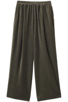 【フローレント/FLORENT】のベロア ワイド パンツ カーキ|ID: prp329100004616065 ipo3291000000035534374