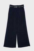 【スタニングルアー/STUNNING LURE】のrベルテッドワイドイージーパンツ 人気、トレンドファッション・服の通販 founy(ファニー) ファッション Fashion レディースファッション Fashion for Women パンツ Pants & Trousers エレガント 上品 Elegant ジョーゼット Georgette, Semi-Sheer Fabric ヨーク Yoke, Yoke Design リラックス Relax, Relaxed Fit ワイド Wide, Wide Fit 新作・新入荷 New Arrivals / New In thumbnail ネイビー|ID: prp329100004616066 ipo3291000000033060878