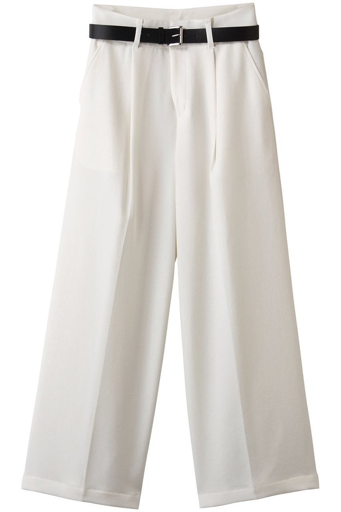 【スタニングルアー/STUNNING LURE】のrベルテッドワイドイージーパンツ インテリア・キッズ・メンズ・レディースファッション・服の通販 founy(ファニー) https://founy.com/ ファッション Fashion レディースファッション Fashion for Women パンツ Pants & Trousers エレガント 上品 Elegant ジョーゼット Georgette, Semi-Sheer Fabric ヨーク Yoke, Yoke Design リラックス Relax, Relaxed Fit ワイド Wide, Wide Fit |ID: prp329100004616066 ipo3291000000035003443