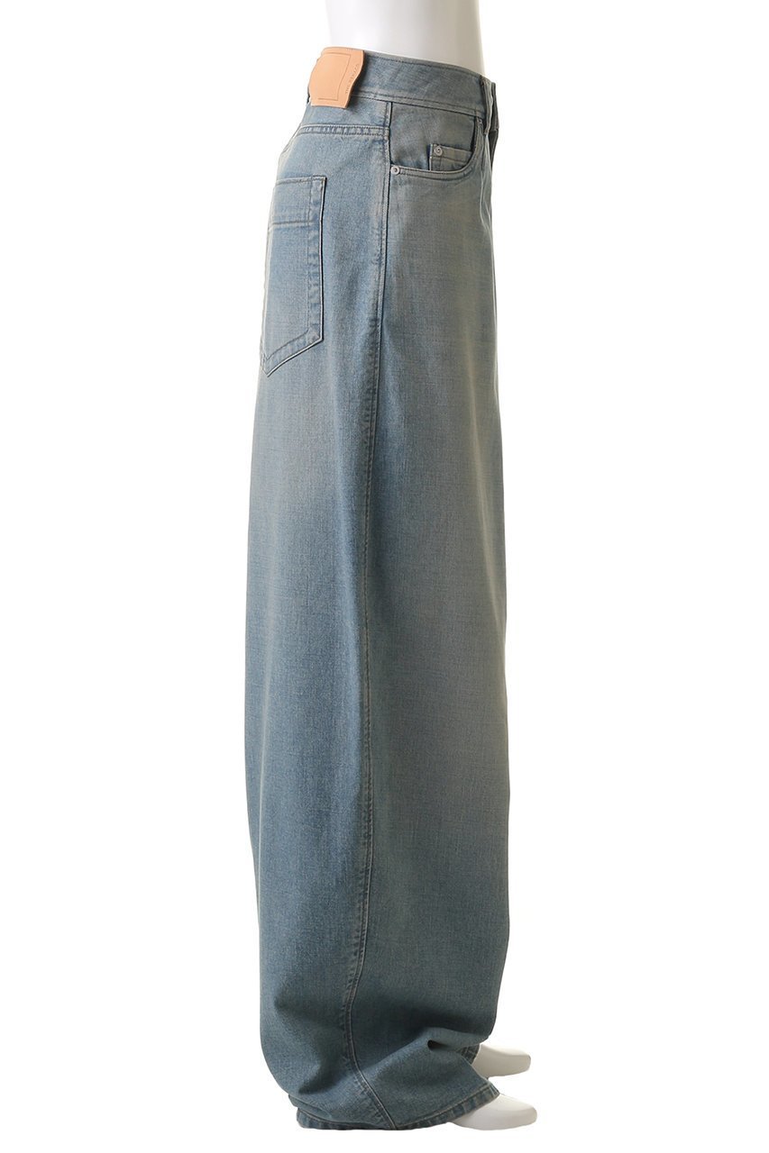【ザ リラクス/THE RERACS / MEN】の【MEN】デニムバレルパンツ 人気、トレンドファッション・服の通販 founy(ファニー) 　ファッション　Fashion　メンズファッション　Fashion for Men　ボトムス　Bottoms　デニムパンツ・ジーンズ　Denim Pants　2025年　2025　2025-2026秋冬・A/W　Autumn/Winter 2025–26 AW25–26　デニム　Denim, Jeans Material　フォルム　Silhouette, Form　ブリーチ　Bleach, Washed Finish　A/W・秋冬　Autumn/Winter　other-3|ID: prp329100004616070 ipo3291000000033060920