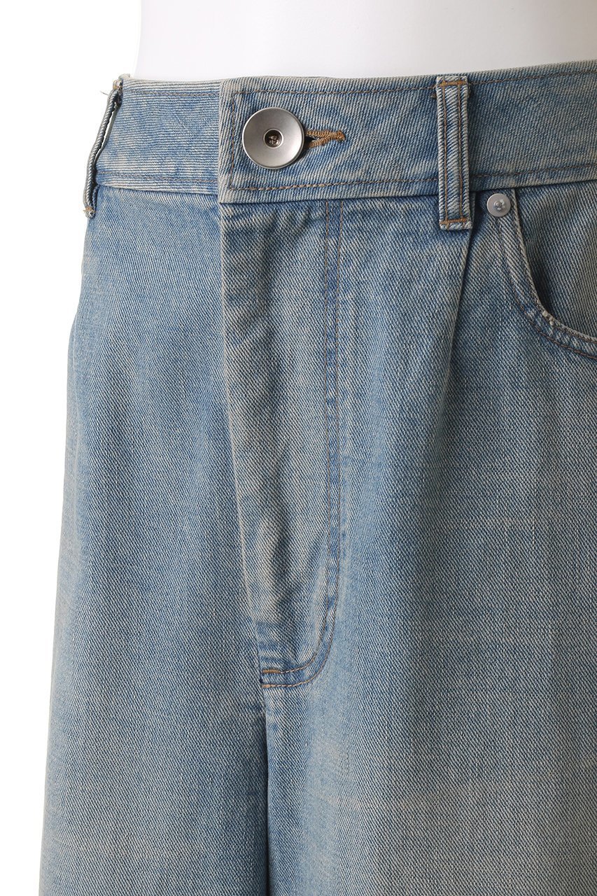 【ザ リラクス/THE RERACS / MEN】の【MEN】デニムバレルパンツ 人気、トレンドファッション・服の通販 founy(ファニー) 　ファッション　Fashion　メンズファッション　Fashion for Men　ボトムス　Bottoms　デニムパンツ・ジーンズ　Denim Pants　2025年　2025　2025-2026秋冬・A/W　Autumn/Winter 2025–26 AW25–26　デニム　Denim, Jeans Material　フォルム　Silhouette, Form　ブリーチ　Bleach, Washed Finish　A/W・秋冬　Autumn/Winter　other-5|ID: prp329100004616070 ipo3291000000033060922
