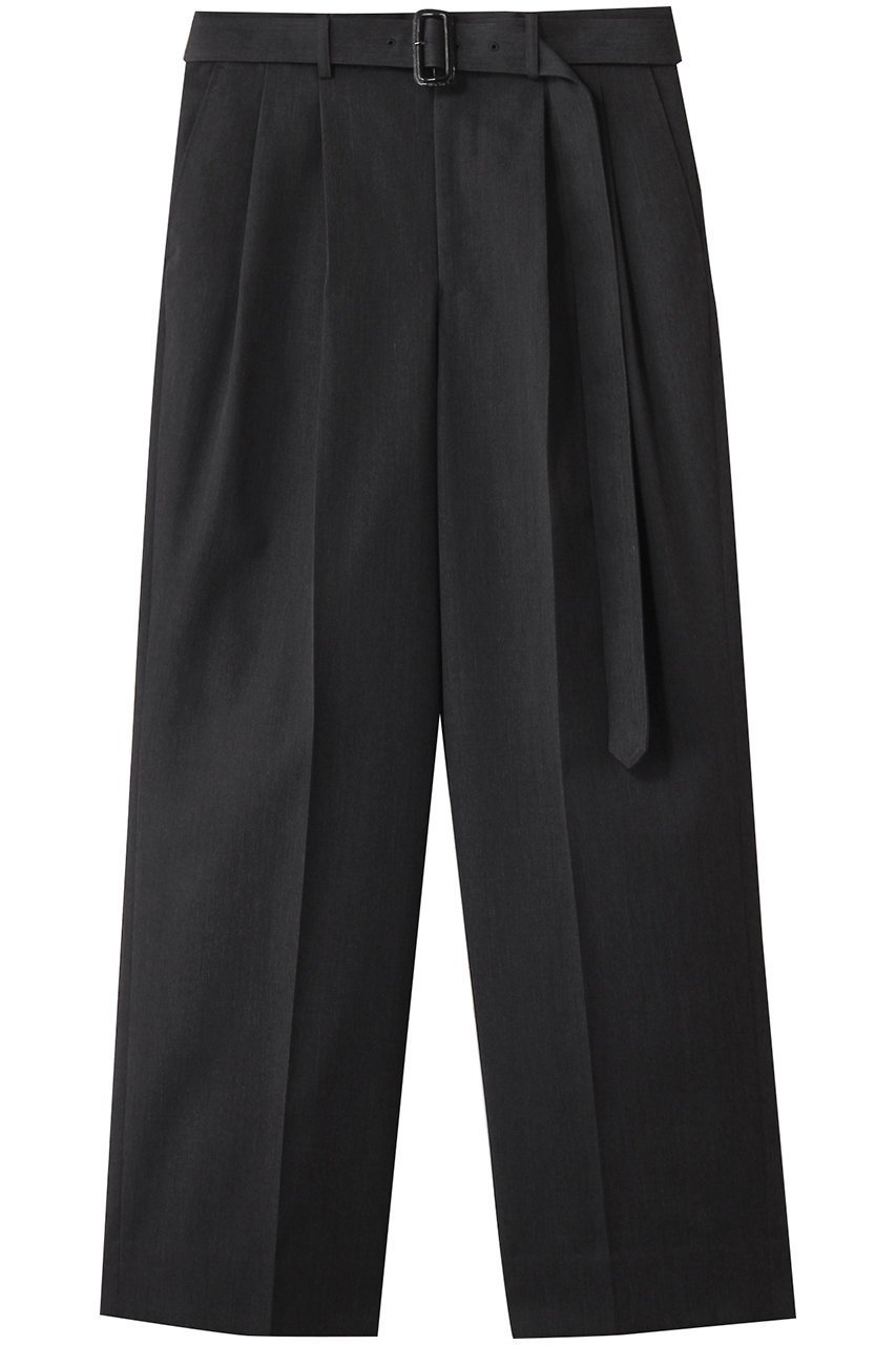 【ザ リラクス/THE RERACS / MEN】の【MEN】2タックベルテッドパンツ インテリア・キッズ・メンズ・レディースファッション・服の通販 founy(ファニー) 　ファッション　Fashion　メンズファッション　Fashion for Men　ボトムス　Bottoms　2025年　2025　2025-2026秋冬・A/W　Autumn/Winter 2025–26 AW25–26　おすすめ　Recommended / Our Picks　ストレート　Straight, Straight Cut　バランス　Balance, Style Balance　パターン　Pattern, Design Print　フォルム　Silhouette, Form　ワイド　Wide, Wide Fit　A/W・秋冬　Autumn/Winter　トップグレー|ID: prp329100004616072 ipo3291000000033060943