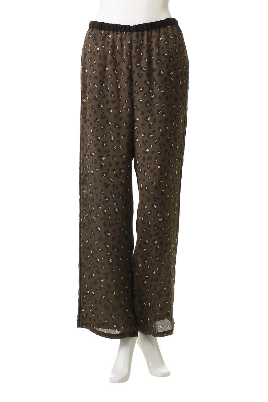 【プルミエ アロンディスモン/1er Arrondissement】のレオパードプリントパンツ 人気、トレンドファッション・服の通販 founy(ファニー) 　ファッション　Fashion　レディースファッション　Fashion for Women　パンツ　Pants & Trousers　スポーティ　Sporty, Casual Athletic　ワイド　Wide, Wide Fit　other-2|ID: prp329100004616074 ipo3291000000035345718