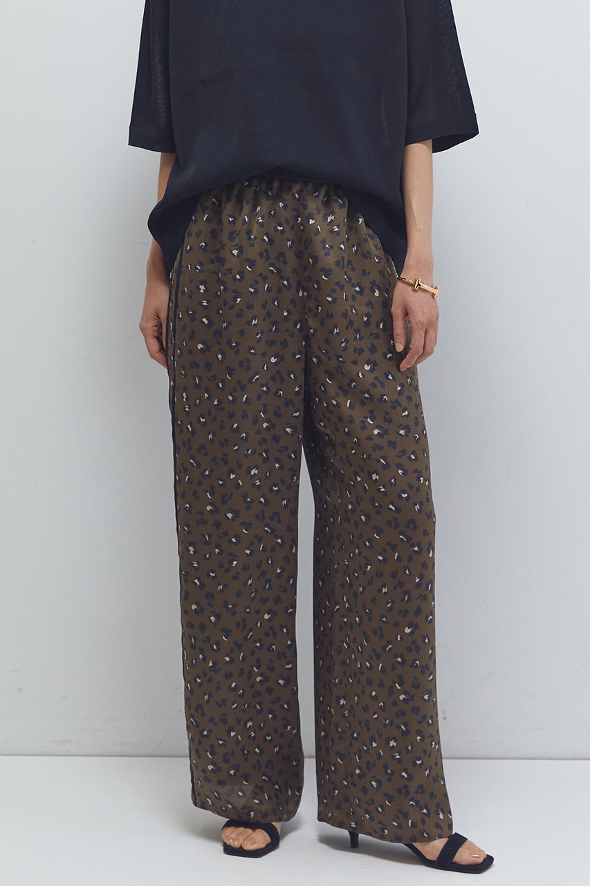 【プルミエ アロンディスモン/1er Arrondissement】のレオパードプリントパンツ 人気、トレンドファッション・服の通販 founy(ファニー) 　ファッション　Fashion　レディースファッション　Fashion for Women　パンツ　Pants & Trousers　スポーティ　Sporty, Casual Athletic　ワイド　Wide, Wide Fit　other-6|ID: prp329100004616074 ipo3291000000035345725