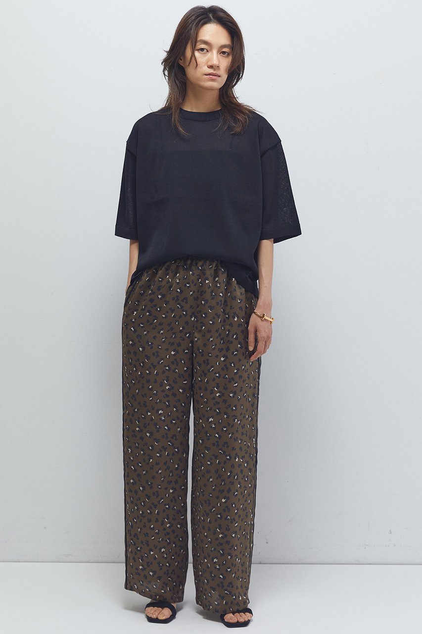 【プルミエ アロンディスモン/1er Arrondissement】のレオパードプリントパンツ 人気、トレンドファッション・服の通販 founy(ファニー) 　ファッション　Fashion　レディースファッション　Fashion for Women　パンツ　Pants & Trousers　スポーティ　Sporty, Casual Athletic　ワイド　Wide, Wide Fit　other-8|ID: prp329100004616074 ipo3291000000035345727