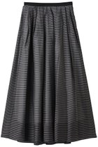 【プルミエ アロンディスモン/1er Arrondissement】のシアーボーダースカート 人気、トレンドファッション・服の通販 founy(ファニー) ファッション Fashion レディースファッション Fashion for Women スカート Skirts ロングスカート Long Skirts / Maxi & Midi Skirts 2025年 2025 2025-2026秋冬・A/W Autumn/Winter 2025–26 AW25–26 シアー Sheer, See-Through ボーダー Border, Stripe ロング Long, Long-Length A/W・秋冬 Autumn/Winter thumbnail ブラック|ID: prp329100004616077 ipo3291000000033061005