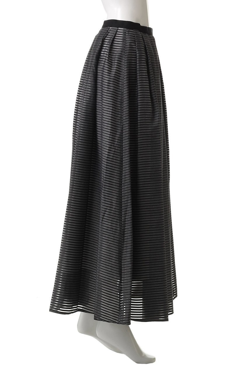 【プルミエ アロンディスモン/1er Arrondissement】のシアーボーダースカート 人気、トレンドファッション・服の通販 founy(ファニー) 　ファッション　Fashion　レディースファッション　Fashion for Women　スカート　Skirts　ロングスカート　Long Skirts / Maxi & Midi Skirts　2025年　2025　2025-2026秋冬・A/W　Autumn/Winter 2025–26 AW25–26　シアー　Sheer, See-Through　ボーダー　Border, Stripe　ロング　Long, Long-Length　A/W・秋冬　Autumn/Winter　other-3|ID: prp329100004616077 ipo3291000000033061007