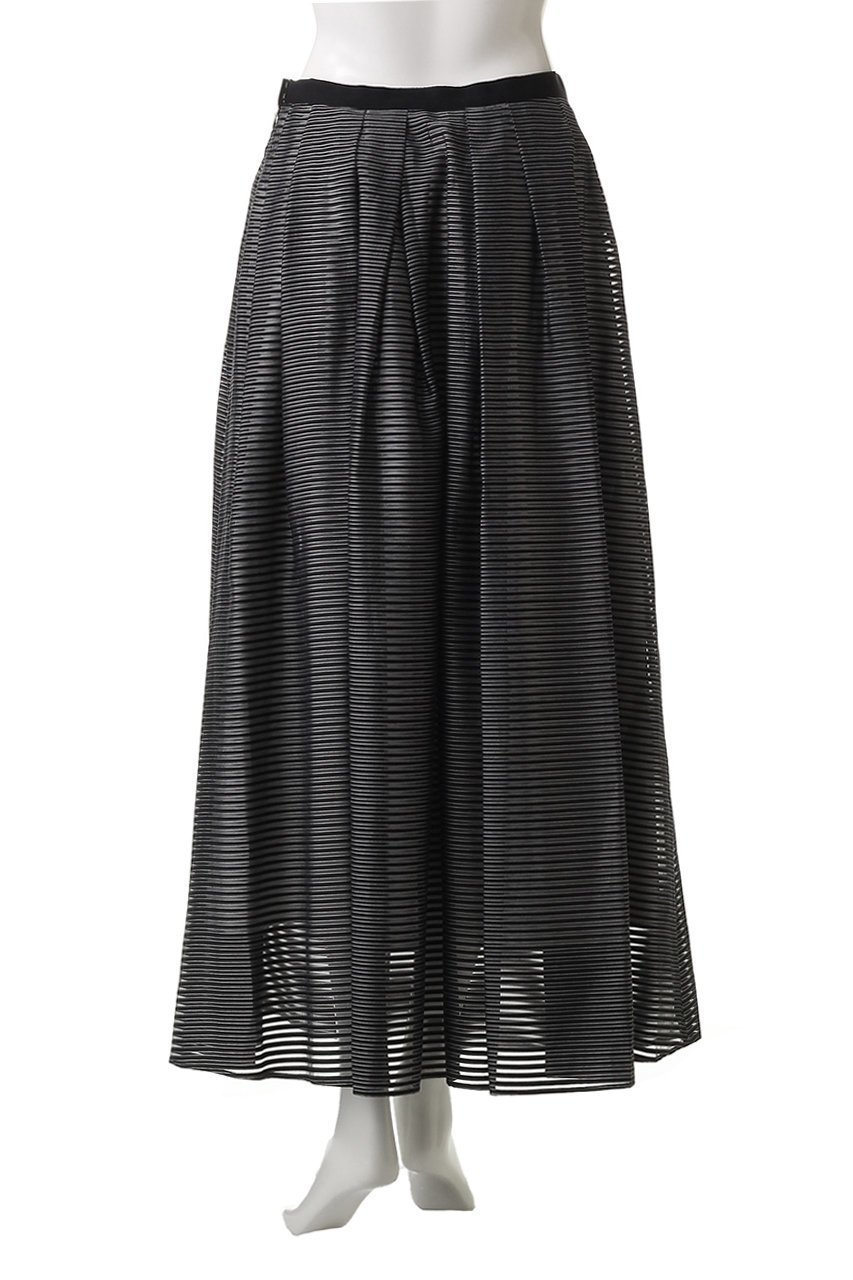 【プルミエ アロンディスモン/1er Arrondissement】のシアーボーダースカート 人気、トレンドファッション・服の通販 founy(ファニー) 　ファッション　Fashion　レディースファッション　Fashion for Women　スカート　Skirts　ロングスカート　Long Skirts / Maxi & Midi Skirts　2025年　2025　2025-2026秋冬・A/W　Autumn/Winter 2025–26 AW25–26　シアー　Sheer, See-Through　ボーダー　Border, Stripe　ロング　Long, Long-Length　A/W・秋冬　Autumn/Winter　other-4|ID: prp329100004616077 ipo3291000000033061008
