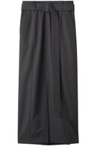 【デザイン ワークス/DESIGN WORKS】のフロントスリット切替えロングスカート グレー|ID: prp329100004616078 ipo3291000000035815456