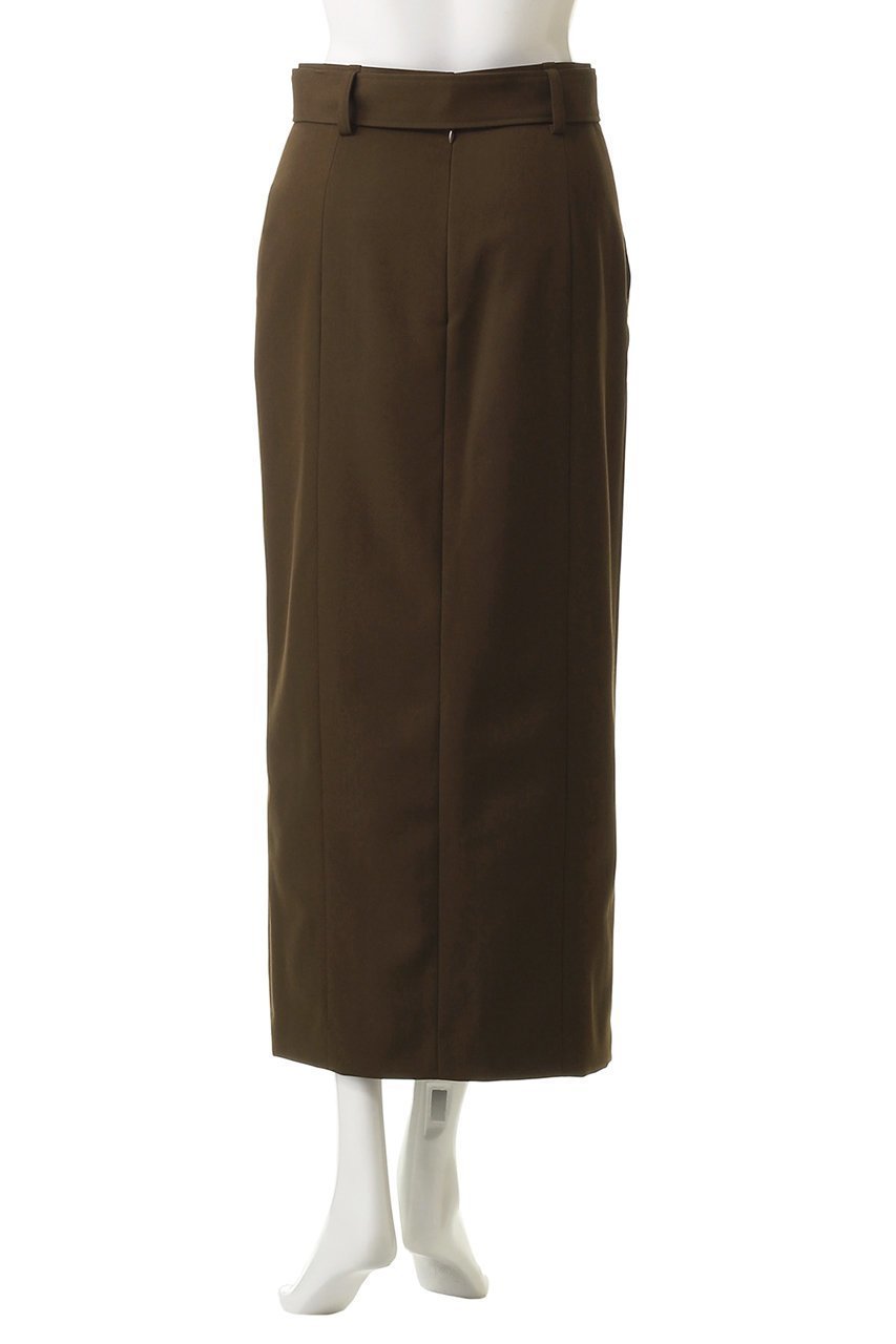 【デザイン ワークス/DESIGN WORKS】のフロントスリット切替えロングスカート 人気、トレンドファッション・服の通販 founy(ファニー) 　ファッション　Fashion　レディースファッション　Fashion for Women　スカート　Skirts　ロングスカート　Long Skirts / Maxi & Midi Skirts　ストレート　Straight, Straight Cut　スリット　Slit, Slit Detail　ダウン　Down, Puffer　フロント　Front, Front Design　ロング　Long, Long-Length　再入荷　Restock / Back in Stock　other-4|ID: prp329100004616078 ipo3291000000035815466