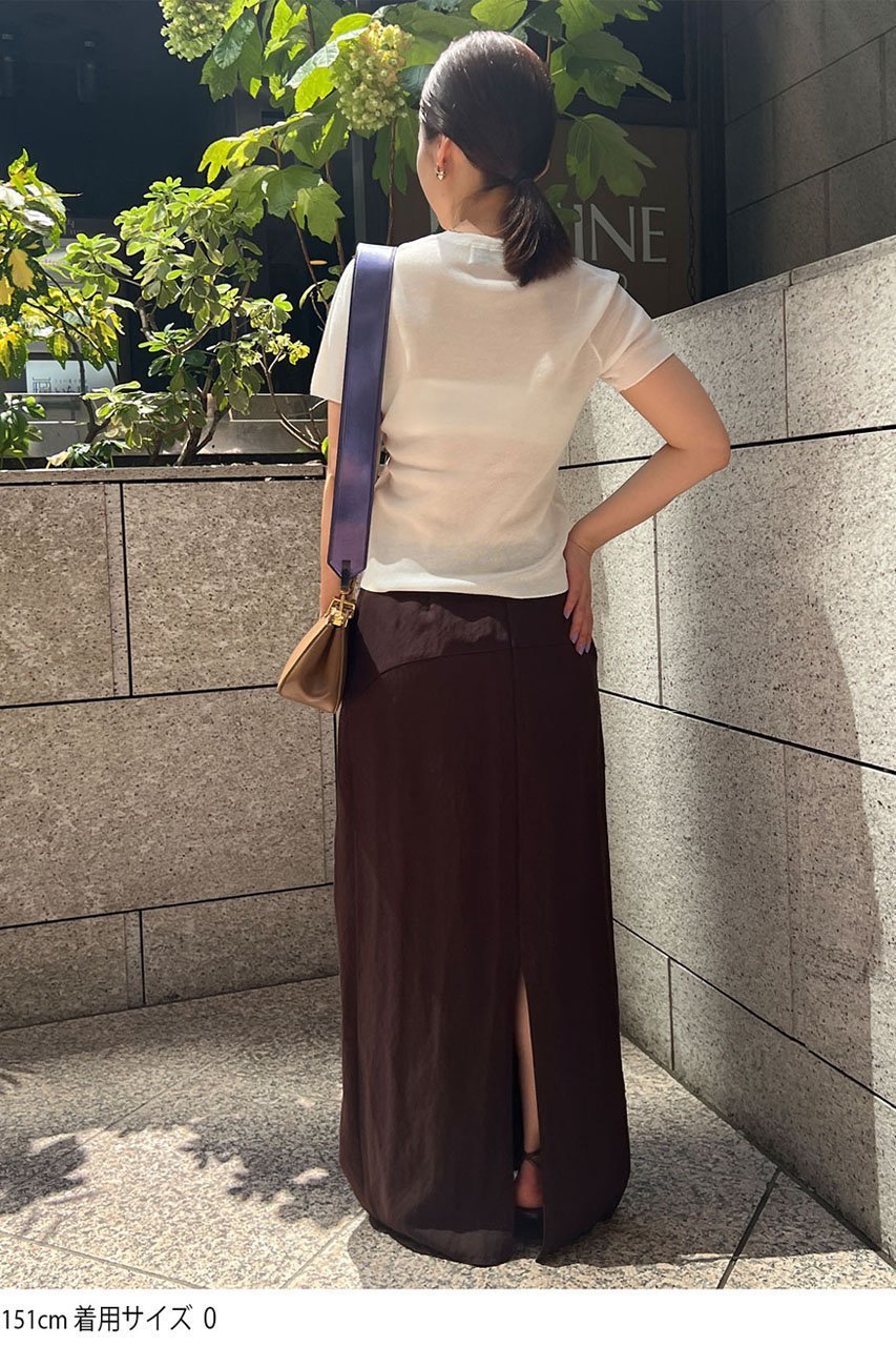 【スタニングルアー/STUNNING LURE】のツイルペンシルスカート 人気、トレンドファッション・服の通販 founy(ファニー) ファッション Fashion レディースファッション Fashion for Women スカート Skirts ロングスカート Long Skirts / Maxi & Midi Skirts カットオフ Cut-Off Design クロップド Cropped, Short Length フィット Fit, Slim Fit ミドル Middle Length, Mid Height モダン Modern, Contemporary ロング Long, Long-Length other-8|ID: prp329100004616081 ipo3291000000033744861