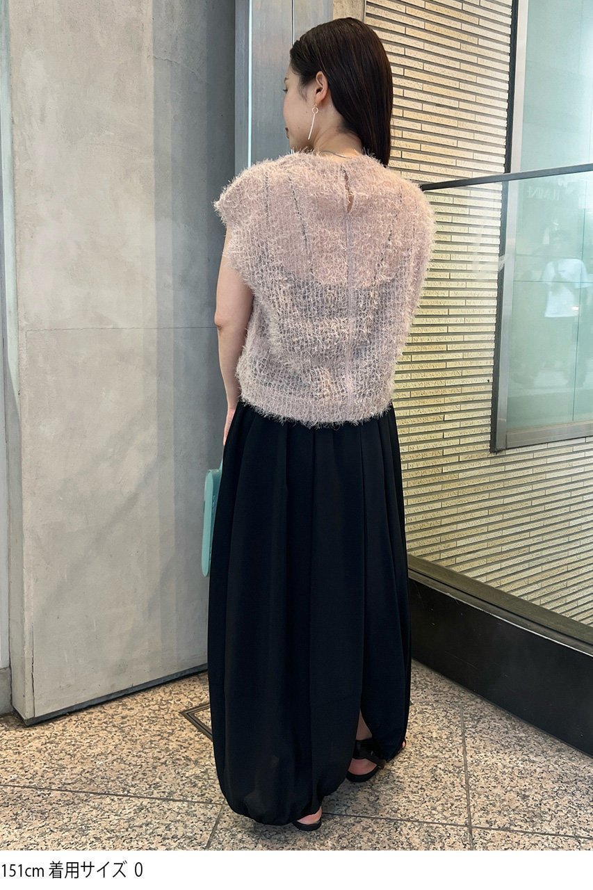 【スタニングルアー/STUNNING LURE】のrエアリーボリュームスカート 人気、トレンドファッション・服の通販 founy(ファニー) 　ファッション　Fashion　レディースファッション　Fashion for Women　スカート　Skirts　ロングスカート　Long Skirts / Maxi & Midi Skirts　インナー　Innerwear　ショート　Short, Short Length　ドット　Polka Dot, Dot Pattern　ドレープ　Drape, Draping Fabric　ロング　Long, Long-Length　エレガント 上品　Elegant　other-7|ID: prp329100004616082 ipo3291000000033511027