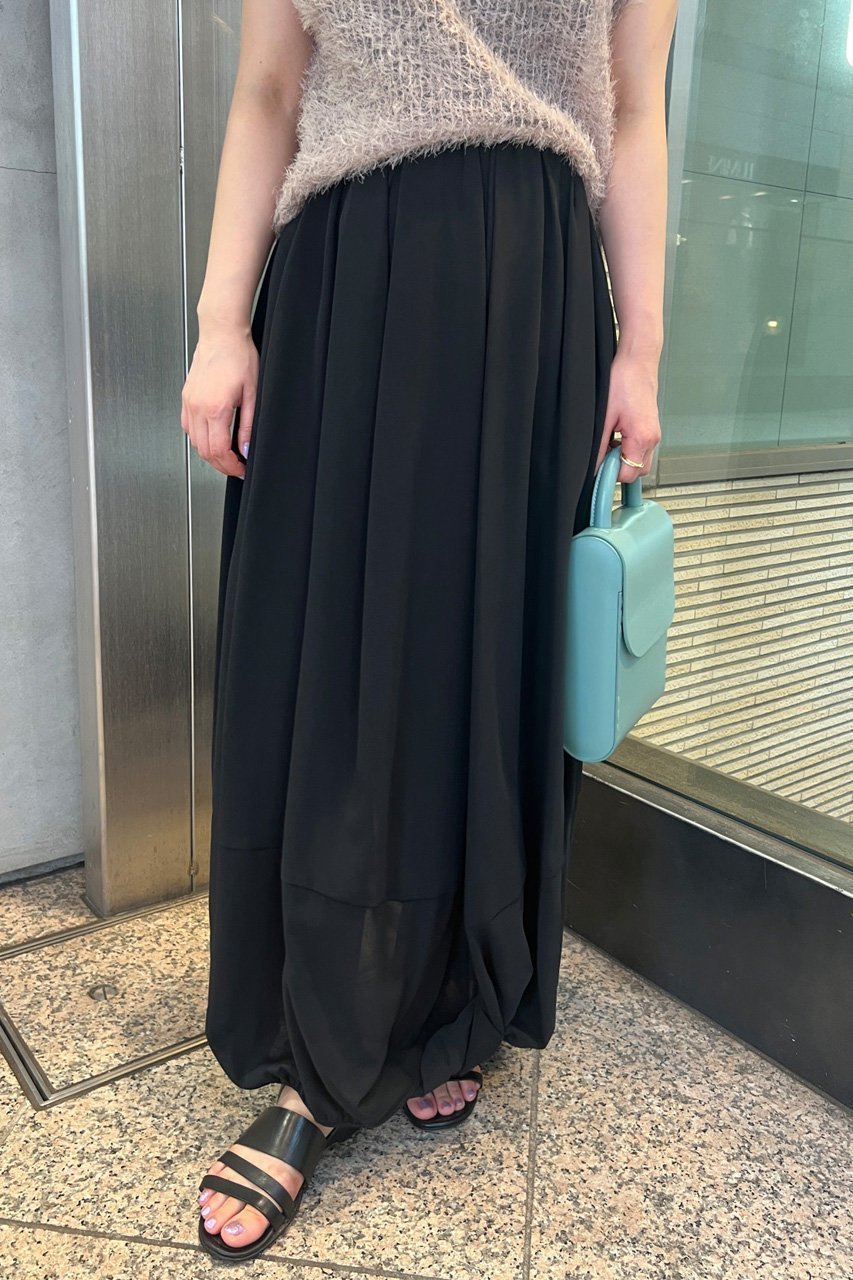 【スタニングルアー/STUNNING LURE】のrエアリーボリュームスカート 人気、トレンドファッション・服の通販 founy(ファニー) 　ファッション　Fashion　レディースファッション　Fashion for Women　スカート　Skirts　ロングスカート　Long Skirts / Maxi & Midi Skirts　インナー　Innerwear　ショート　Short, Short Length　ドット　Polka Dot, Dot Pattern　ドレープ　Drape, Draping Fabric　ロング　Long, Long-Length　エレガント 上品　Elegant　other-8|ID: prp329100004616082 ipo3291000000033511028