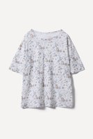 【プリスティン/PRISTINE】のflowerメッシュTシャツ 人気、トレンドファッション・服の通販 founy(ファニー) ファッション Fashion レディースファッション Fashion for Women トップス・カットソー Cut & Sew Tops シャツ・ブラウス・オフィスカジュアル Elegant Blouses & Button-Ups ロングTシャツ・Tシャツ Longline T-Shirts & Tees カットソー・ベーシックTシャツ Cut-and-Sewn Tops / Stretch Tees & Basics ショート Short, Short Length シンプル Simple, Minimal スリーブ Sleeve, Long Sleeve / Short Sleeve プリント Print, Printed Pattern メッシュ Mesh, Net Fabric 夏 Summer 新作・新入荷 New Arrivals / New In |ID:prp329100004616112