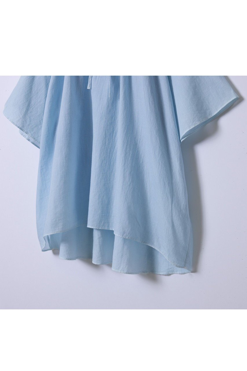【プリスティン/PRISTINE】のカルゼブラウス(染) 人気、トレンドファッション・服の通販 founy(ファニー) 　ファッション　Fashion　レディースファッション　Fashion for Women　トップス・カットソー　Cut & Sew Tops　シャツ・ブラウス・オフィスカジュアル　Elegant Blouses & Button-Ups　春　Spring　秋　Autumn　ギャザー　Gathered, Ruffled　シアー　Sheer, See-Through　ショート　Short, Short Length　シンプル　Simple, Minimal　スリーブ　Sleeve, Long Sleeve / Short Sleeve　なめらか　Smooth, Silky Texture　バランス　Balance, Style Balance　夏　Summer　エレガント 上品　Elegant　新作・新入荷　New Arrivals / New In　other-3|ID: prp329100004616113 ipo3291000000033061781