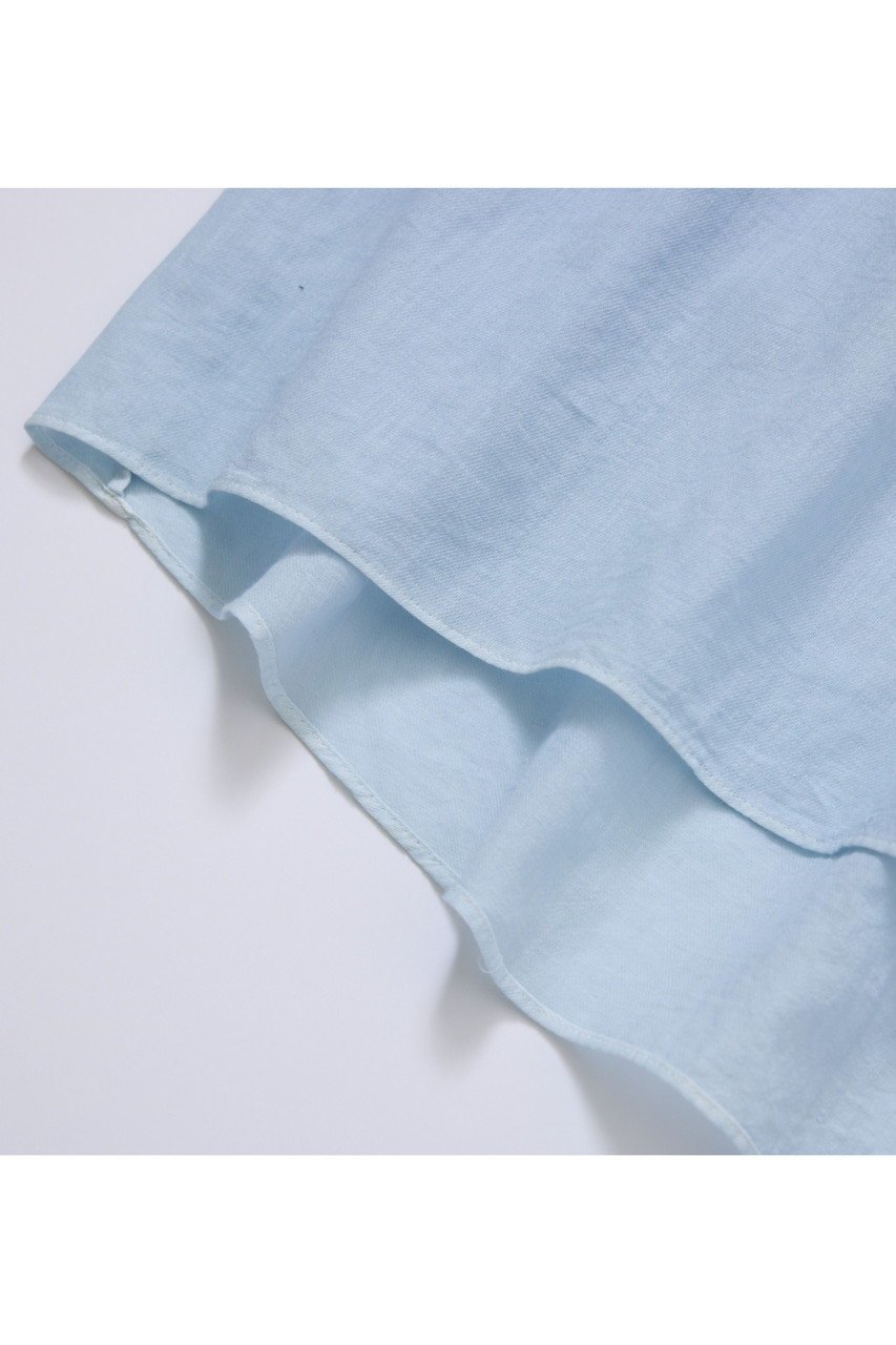 【プリスティン/PRISTINE】のカルゼブラウス(染) 人気、トレンドファッション・服の通販 founy(ファニー) 　ファッション　Fashion　レディースファッション　Fashion for Women　トップス・カットソー　Cut & Sew Tops　シャツ・ブラウス・オフィスカジュアル　Elegant Blouses & Button-Ups　春　Spring　秋　Autumn　ギャザー　Gathered, Ruffled　シアー　Sheer, See-Through　ショート　Short, Short Length　シンプル　Simple, Minimal　スリーブ　Sleeve, Long Sleeve / Short Sleeve　なめらか　Smooth, Silky Texture　バランス　Balance, Style Balance　夏　Summer　エレガント 上品　Elegant　新作・新入荷　New Arrivals / New In　other-4|ID: prp329100004616113 ipo3291000000033061782