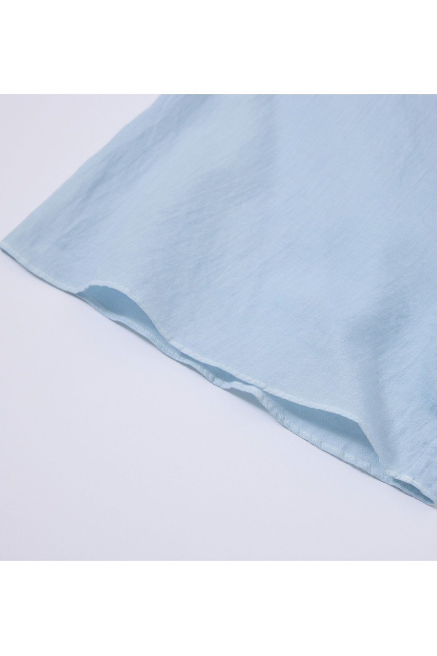 【プリスティン/PRISTINE】のカルゼブラウス(染) 人気、トレンドファッション・服の通販 founy(ファニー) 　ファッション　Fashion　レディースファッション　Fashion for Women　トップス・カットソー　Cut & Sew Tops　シャツ・ブラウス・オフィスカジュアル　Elegant Blouses & Button-Ups　春　Spring　秋　Autumn　ギャザー　Gathered, Ruffled　シアー　Sheer, See-Through　ショート　Short, Short Length　シンプル　Simple, Minimal　スリーブ　Sleeve, Long Sleeve / Short Sleeve　なめらか　Smooth, Silky Texture　バランス　Balance, Style Balance　夏　Summer　エレガント 上品　Elegant　新作・新入荷　New Arrivals / New In　other-5|ID: prp329100004616113 ipo3291000000033061783