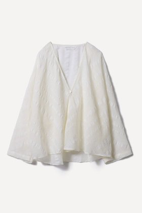 【プリスティン/PRISTINE】 ラミーサッカードルマンローブ人気、トレンドファッション・服の通販 founy(ファニー) ファッション Fashion レディースファッション Fashion for Women トップス・カットソー Cut & Sew Tops シャツ・ブラウス・オフィスカジュアル Elegant Blouses & Button-Ups サッカー Seersucker, Summer Fabric シアー Sheer, See-Through ストライプ Stripe, Striped Pattern スリーブ Sleeve, Long Sleeve / Short Sleeve バイアス Bias, Diagonal Cut フロント Front, Front Design ロング Long, Long-Length 再入荷 Restock / Back in Stock 夏 Summer |ID:prp329100004616114