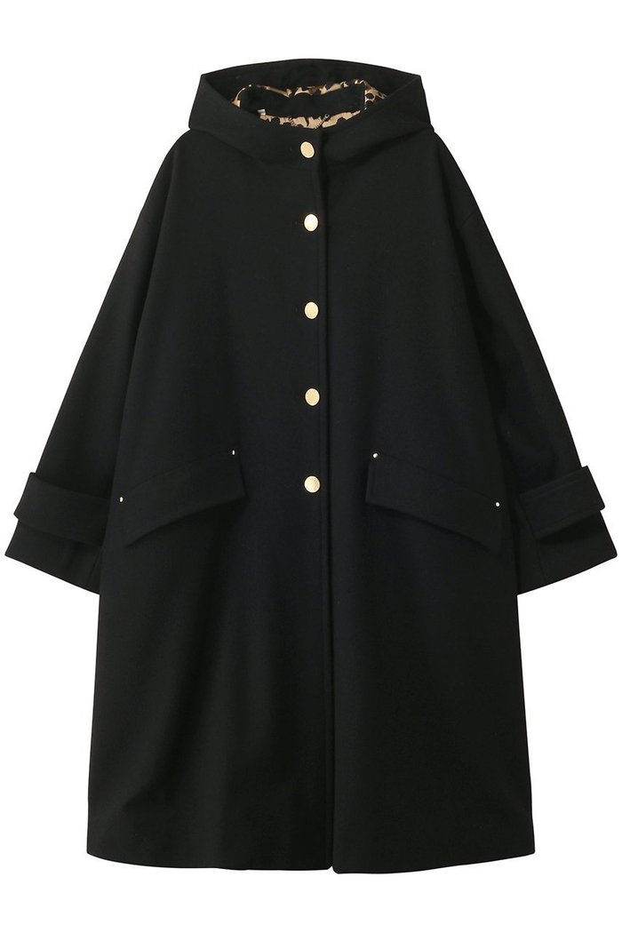 【マッキントッシュ/MACKINTOSH】のHUMBIE HOOD ロング スリム メタルボタン レオパード コート インテリア・キッズ・メンズ・レディースファッション・服の通販 founy(ファニー) https://founy.com/ ファッション Fashion レディースファッション Fashion for Women アウター Coat / Outerwear Collection コート・ロングコート・ピーコート Long Coats, Peacoats & More エレガント 上品 Elegant スリム Slim, Slim Fit デニム Denim, Jeans Material メタル Metal, Metal Parts レオパード Leopard, Animal Print ロング Long, Long-Length |ID: prp329100004616117 ipo3291000000033061826