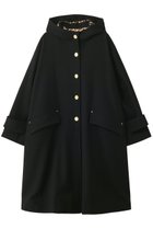【マッキントッシュ/MACKINTOSH】のHUMBIE HOOD ロング スリム メタルボタン レオパード コート ブラック|ID:prp329100004616117