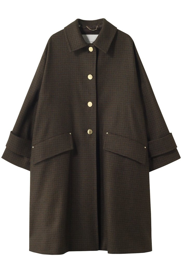 【マッキントッシュ/MACKINTOSH】のHUMBIE ハウンドトゥース ロング スリム メタルボタン コート インテリア・キッズ・メンズ・レディースファッション・服の通販 founy(ファニー) https://founy.com/ ファッション Fashion レディースファッション Fashion for Women アウター Coat / Outerwear Collection コート・ロングコート・ピーコート Long Coats, Peacoats & More クラシカル Classical, Vintage-Inspired スリム Slim, Slim Fit ハウンドトゥース Houndstooth, Dogtooth Check メタル Metal, Metal Parts ロング Long, Long-Length エレガント 上品 Elegant 新作・新入荷 New Arrivals / New In |ID: prp329100004616120 ipo3291000000033061855