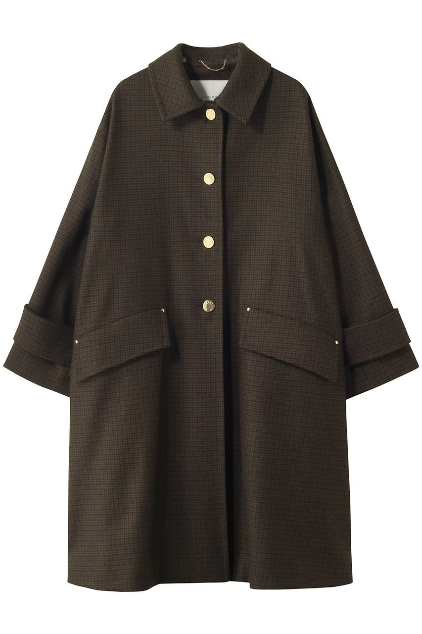 【マッキントッシュ/MACKINTOSH】のHUMBIE ハウンドトゥース ロング スリム メタルボタン コート 人気、トレンドファッション・服の通販 founy(ファニー) 　ファッション　Fashion　レディースファッション　Fashion for Women　アウター　Coat / Outerwear Collection　コート・ロングコート・ピーコート　Long Coats, Peacoats & More　クラシカル　Classical, Vintage-Inspired　スリム　Slim, Slim Fit　ハウンドトゥース　Houndstooth, Dogtooth Check　メタル　Metal, Metal Parts　ロング　Long, Long-Length　エレガント 上品　Elegant　新作・新入荷　New Arrivals / New In　 other-1|ID: prp329100004616120 ipo3291000000033061855