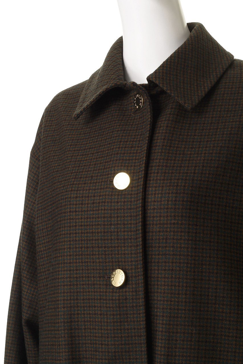 【マッキントッシュ/MACKINTOSH】のHUMBIE ハウンドトゥース ロング スリム メタルボタン コート 人気、トレンドファッション・服の通販 founy(ファニー) 　ファッション　Fashion　レディースファッション　Fashion for Women　アウター　Coat / Outerwear Collection　コート・ロングコート・ピーコート　Long Coats, Peacoats & More　クラシカル　Classical, Vintage-Inspired　スリム　Slim, Slim Fit　ハウンドトゥース　Houndstooth, Dogtooth Check　メタル　Metal, Metal Parts　ロング　Long, Long-Length　エレガント 上品　Elegant　新作・新入荷　New Arrivals / New In　other-5|ID: prp329100004616120 ipo3291000000033061860