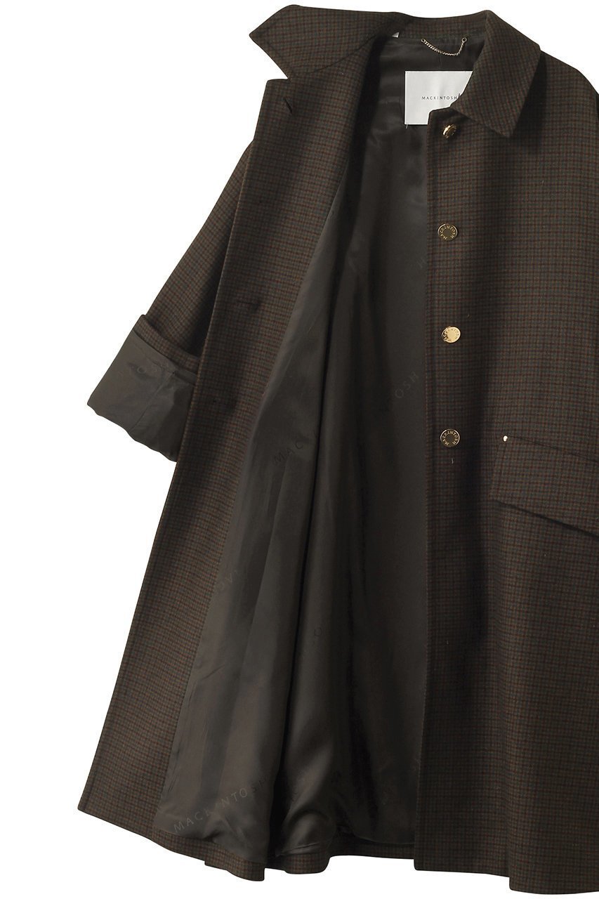 【マッキントッシュ/MACKINTOSH】のHUMBIE ハウンドトゥース ロング スリム メタルボタン コート 人気、トレンドファッション・服の通販 founy(ファニー) 　ファッション　Fashion　レディースファッション　Fashion for Women　アウター　Coat / Outerwear Collection　コート・ロングコート・ピーコート　Long Coats, Peacoats & More　クラシカル　Classical, Vintage-Inspired　スリム　Slim, Slim Fit　ハウンドトゥース　Houndstooth, Dogtooth Check　メタル　Metal, Metal Parts　ロング　Long, Long-Length　エレガント 上品　Elegant　other-6|ID: prp329100004616120 ipo3291000000036225507
