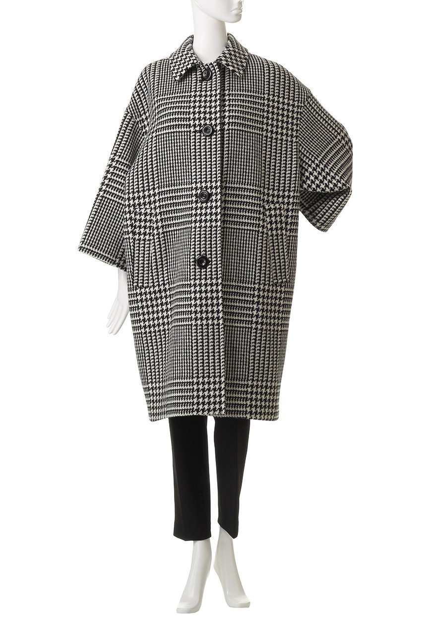 【マッキントッシュ/MACKINTOSH】のCOLLIN グレンチェック ステンカラー コート 人気、トレンドファッション・服の通販 founy(ファニー) 　ファッション　Fashion　レディースファッション　Fashion for Women　アウター　Coat / Outerwear Collection　コート・ロングコート・ピーコート　Long Coats, Peacoats & More　オケージョン　Occasion Wear　クラシック　Classic, Timeless Style　チェック　Check, Plaid, Tartan　ビジネス 仕事 通勤　Business / Work / Commuting　モダン　Modern, Contemporary　ロング　Long, Long-Length　新作・新入荷　New Arrivals / New In　other-2|ID: prp329100004616122 ipo3291000000033061874