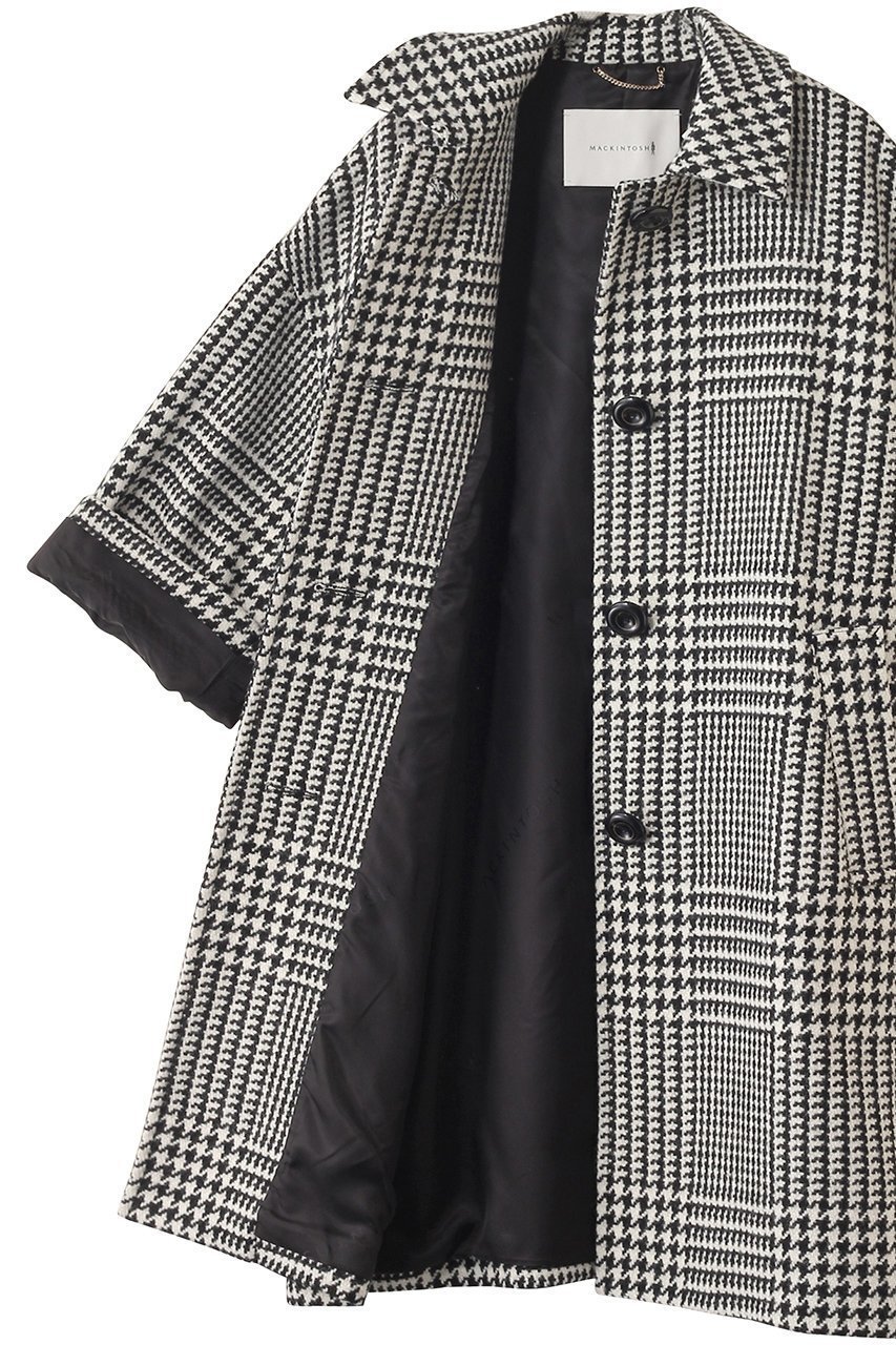 【マッキントッシュ/MACKINTOSH】のCOLLIN グレンチェック ステンカラー コート 人気、トレンドファッション・服の通販 founy(ファニー) 　ファッション　Fashion　レディースファッション　Fashion for Women　アウター　Coat / Outerwear Collection　コート・ロングコート・ピーコート　Long Coats, Peacoats & More　オケージョン　Occasion Wear　クラシック　Classic, Timeless Style　チェック　Check, Plaid, Tartan　ビジネス 仕事 通勤　Business / Work / Commuting　モダン　Modern, Contemporary　ロング　Long, Long-Length　新作・新入荷　New Arrivals / New In　other-6|ID: prp329100004616122 ipo3291000000033061878