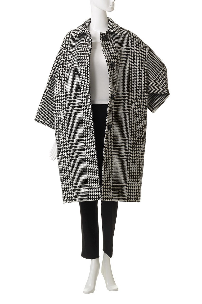 【マッキントッシュ/MACKINTOSH】のCOLLIN グレンチェック ステンカラー コート 人気、トレンドファッション・服の通販 founy(ファニー) 　ファッション　Fashion　レディースファッション　Fashion for Women　アウター　Coat / Outerwear Collection　コート・ロングコート・ピーコート　Long Coats, Peacoats & More　オケージョン　Occasion Wear　クラシック　Classic, Timeless Style　チェック　Check, Plaid, Tartan　ビジネス 仕事 通勤　Business / Work / Commuting　モダン　Modern, Contemporary　ロング　Long, Long-Length　新作・新入荷　New Arrivals / New In　other-7|ID: prp329100004616122 ipo3291000000033061879